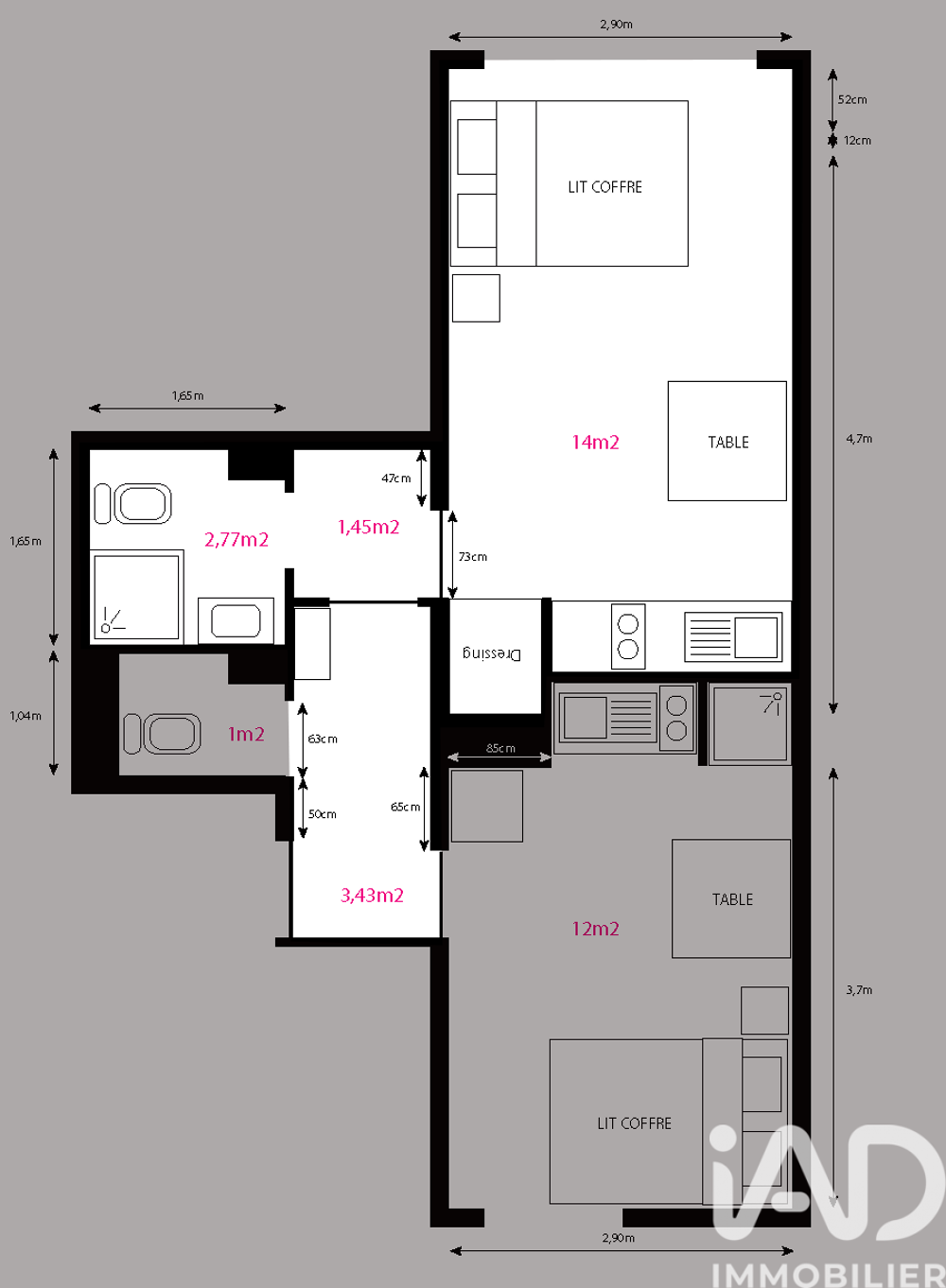 Vente Appartement Vente Appartement 2 pièces Sucy-en-brie