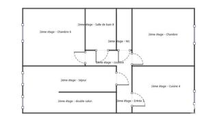  Appartement à louer 3 pièces 67 m²