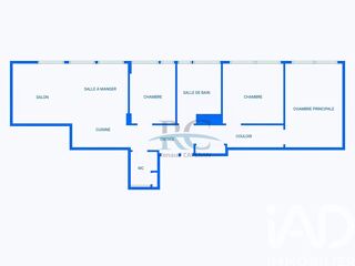  Appartement � vendre 4 pi�ces 92 m�
