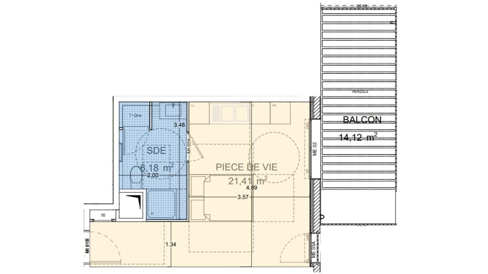 Vente Appartement 1 pièce