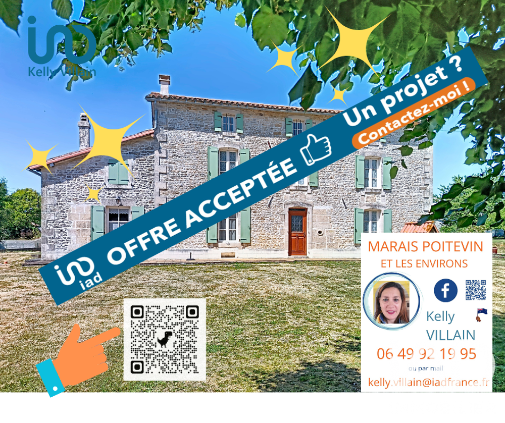 Maison 4 pièces 166 m² · à Saint-Christophe-sur-Roc · 166 m² · 189 000 €