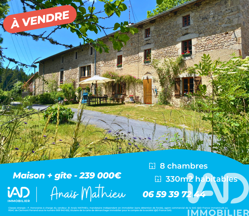 Vente Maison de campagne 12 pièces