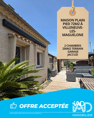  Maison à vendre 3 pièces 72 m²