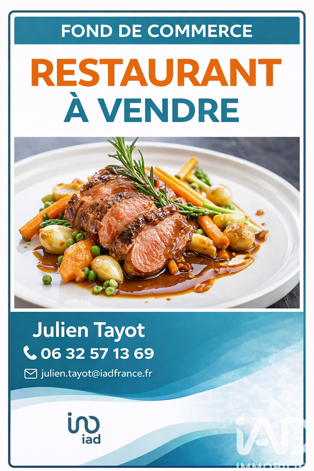   Vente Restaurant 87 m&sup2; 