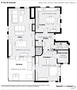  Maison à vendre 5 pièces 152 m²