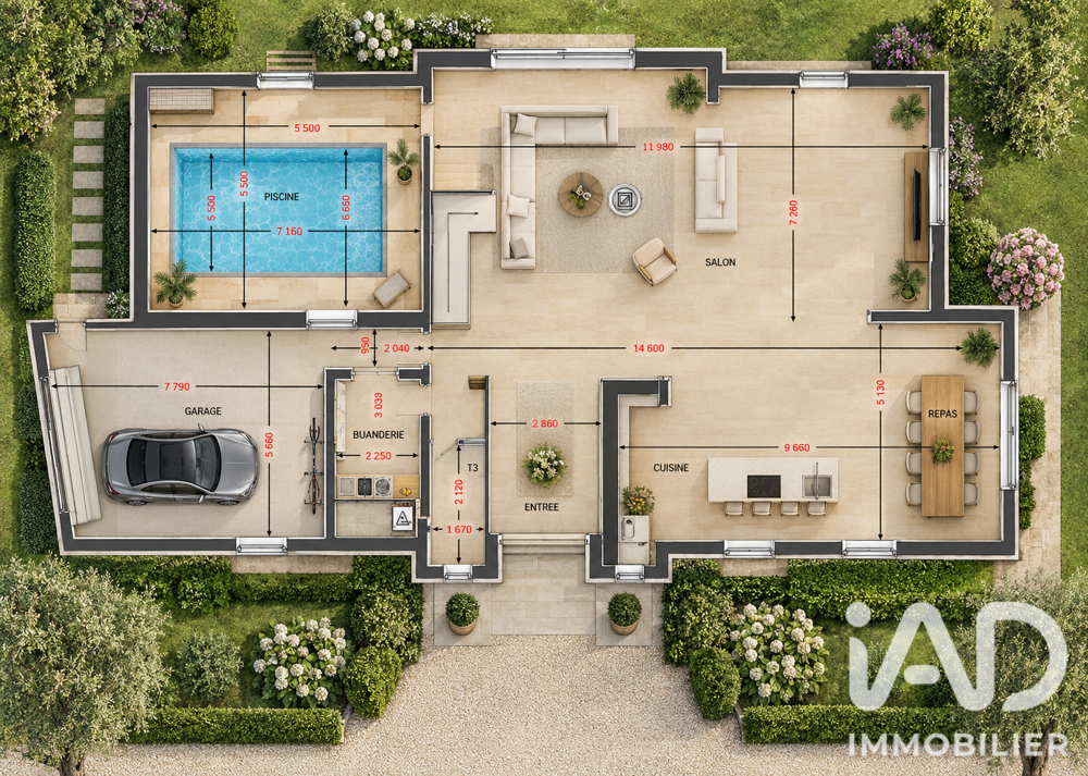 Vente Maison d'architecte 8 pièces