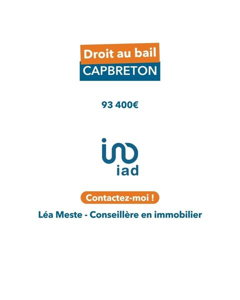 Vente Local commercial 80 m&sup2; 93400 40130 Capbreton