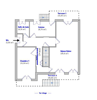  Maison à vendre 5 pièces 103 m²