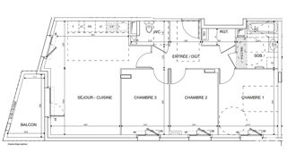  Appartement à vendre 4 pièces 73 m²
