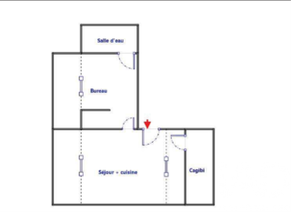  Appartement à vendre 2 pièces 20 m²