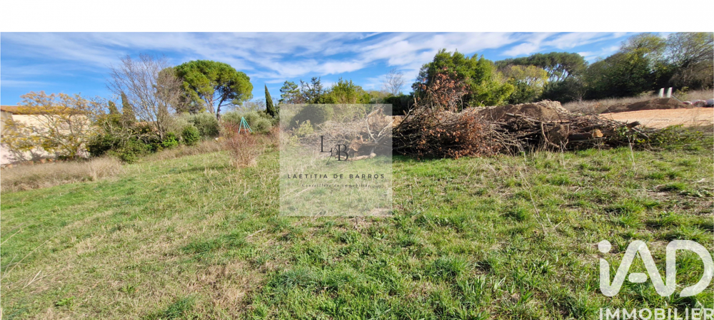 Vente Terrain Vente Terrain à bâtir 962 m&sup2; Villevieille