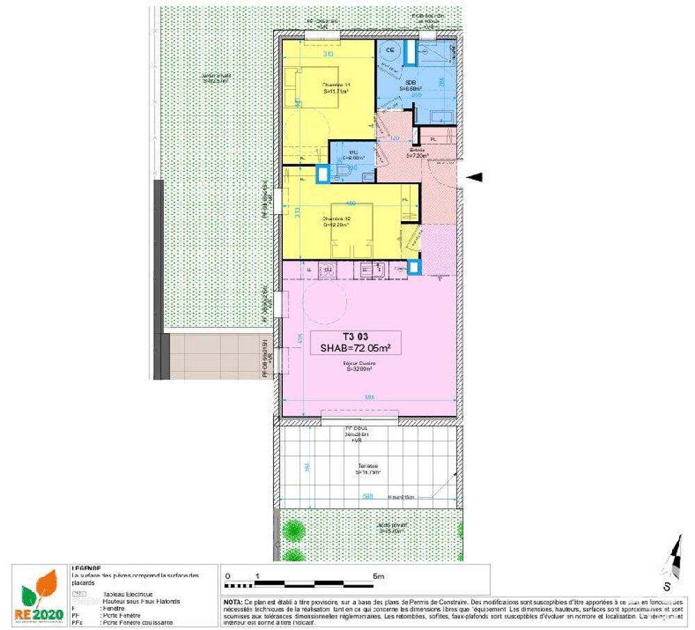Vente Appartement 3 pièces