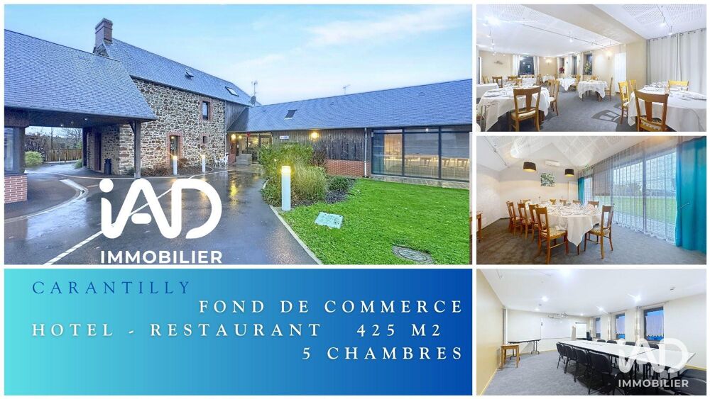   Vente Hôtel-restaurant 425 m&sup2; 