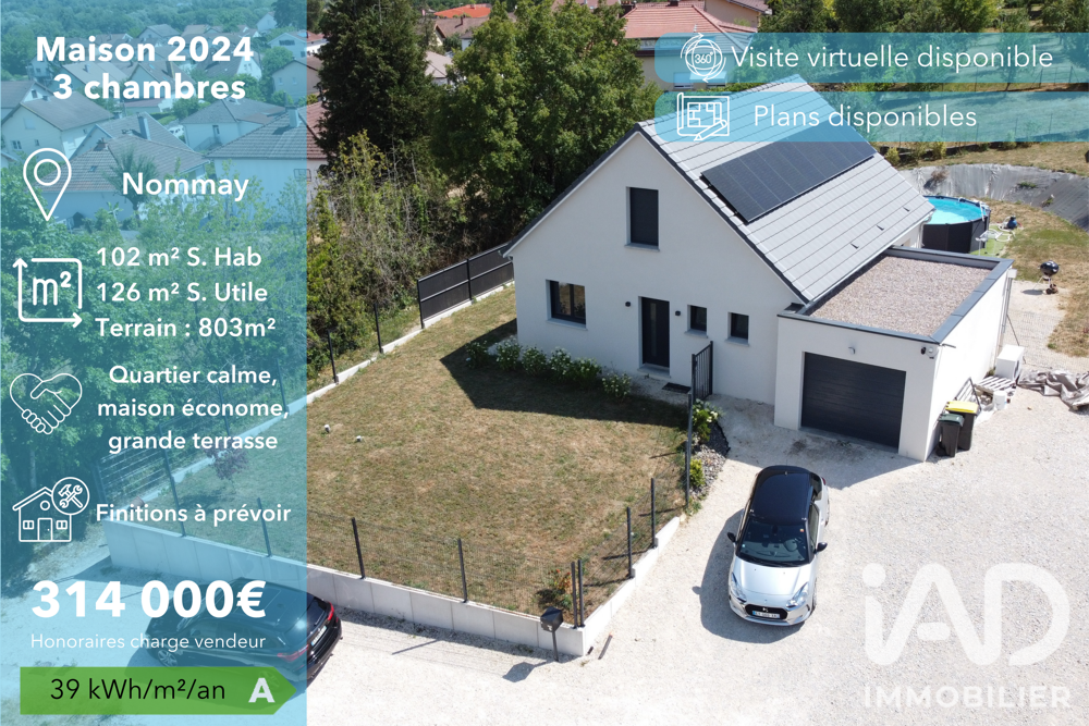 Vente Maison/villa 4 pièces
