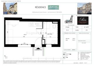  Appartement à vendre 1 pièce 21 m²
