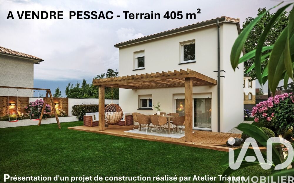 Vente Terrain Vente Terrain 405 m&sup2; Pessac