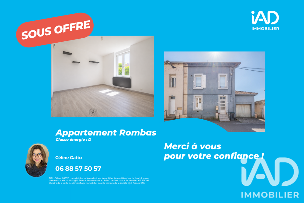 Vente Appartement Vente Appartement 2 pièces Rombas