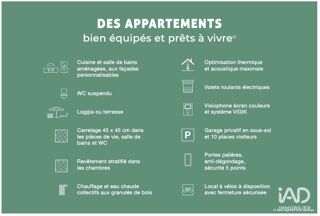  Appartement � vendre 2 pi�ces 41 m�