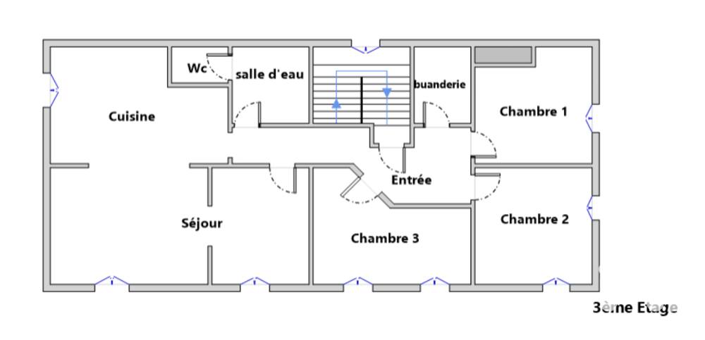 Vente Appartement 4 pièces