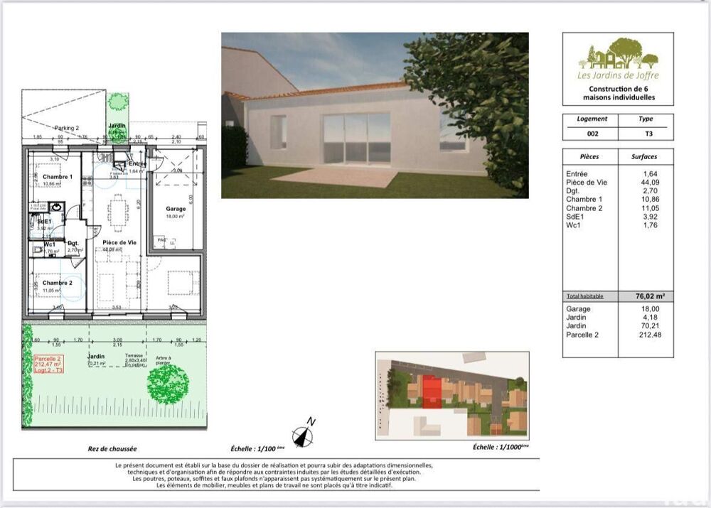 Vente Maison Vente Maison/villa 3 pièces Les sables-d'olonne