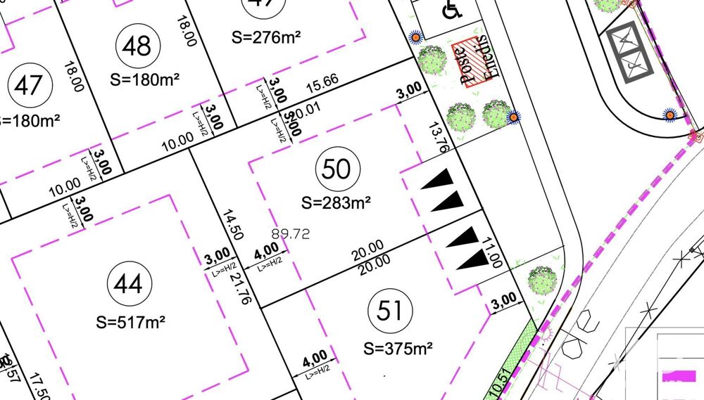 Vente Terrain Vente Terrain 283 m&sup2; Villemolaque