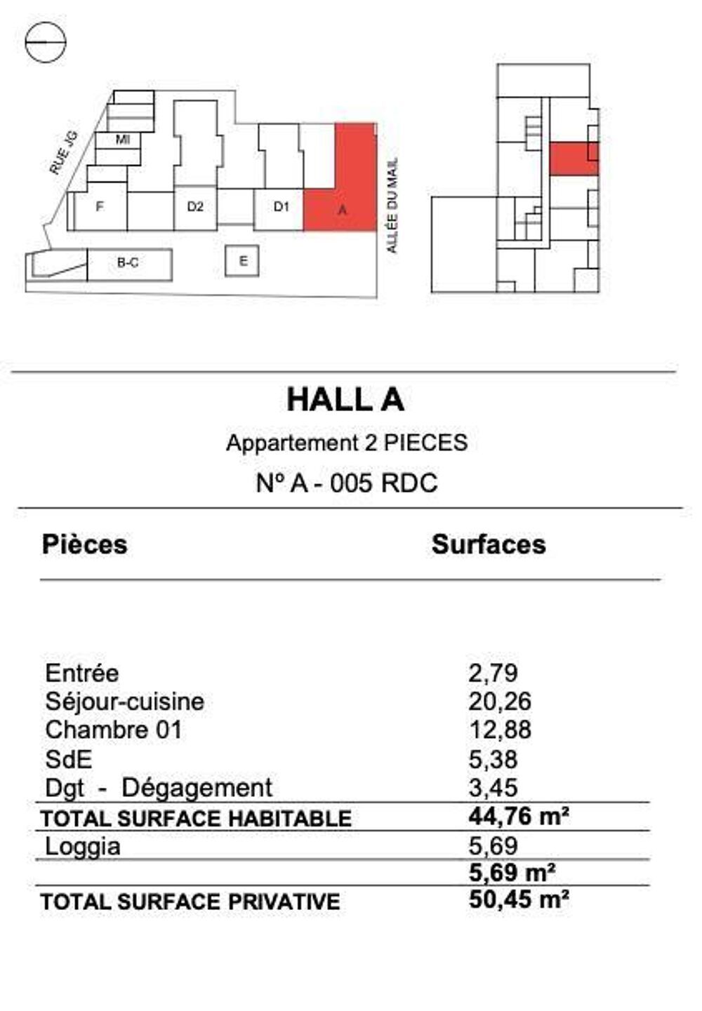 Vente Appartement Vente Appartement 2 pièces La rochelle