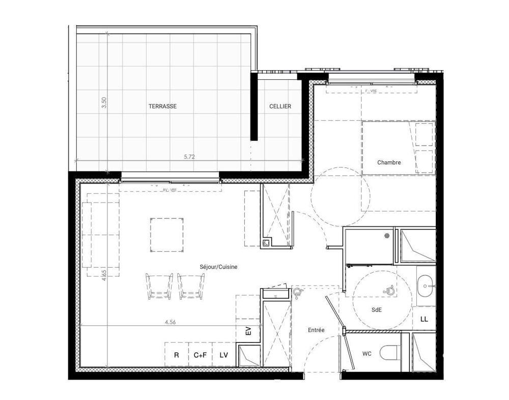 Vente Appartement 2 pièces