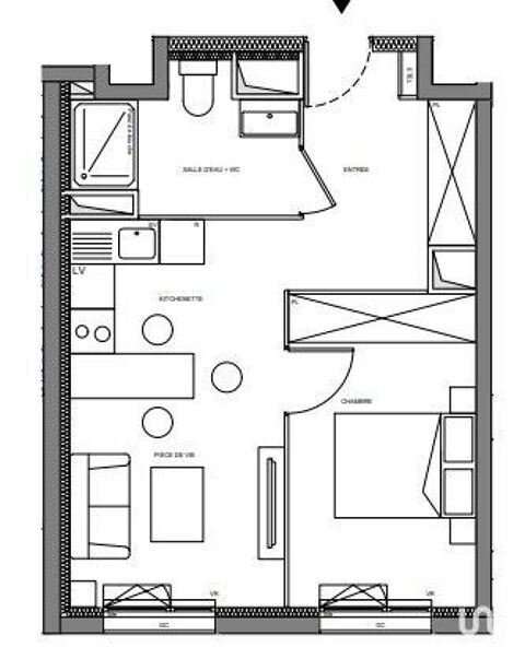  Appartement à vendre 2 pièces 37 m²
