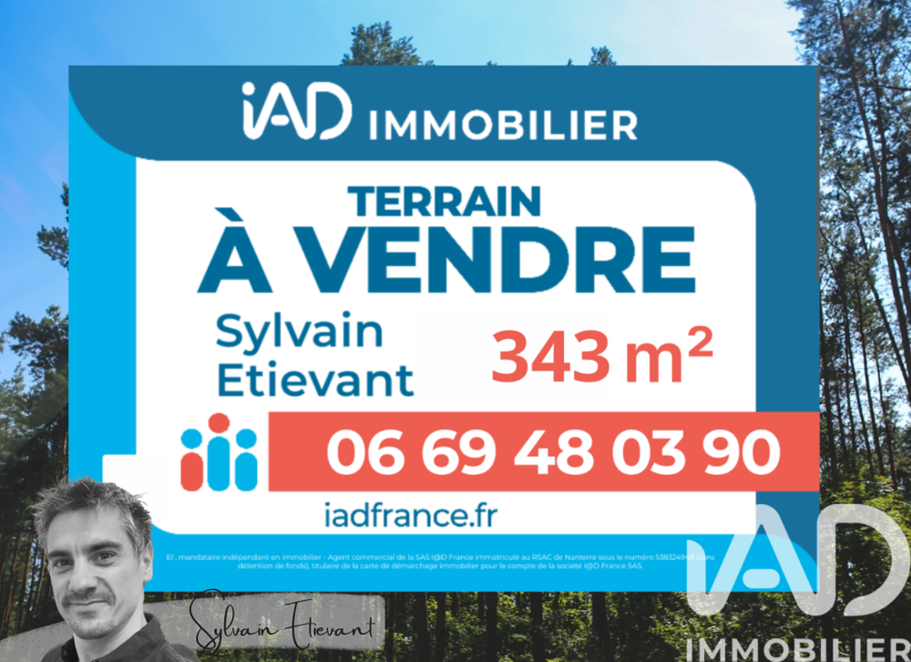 Vente Terrain 343 m² - Vue 2