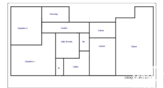  Appartement à louer 3 pièces 68 m²