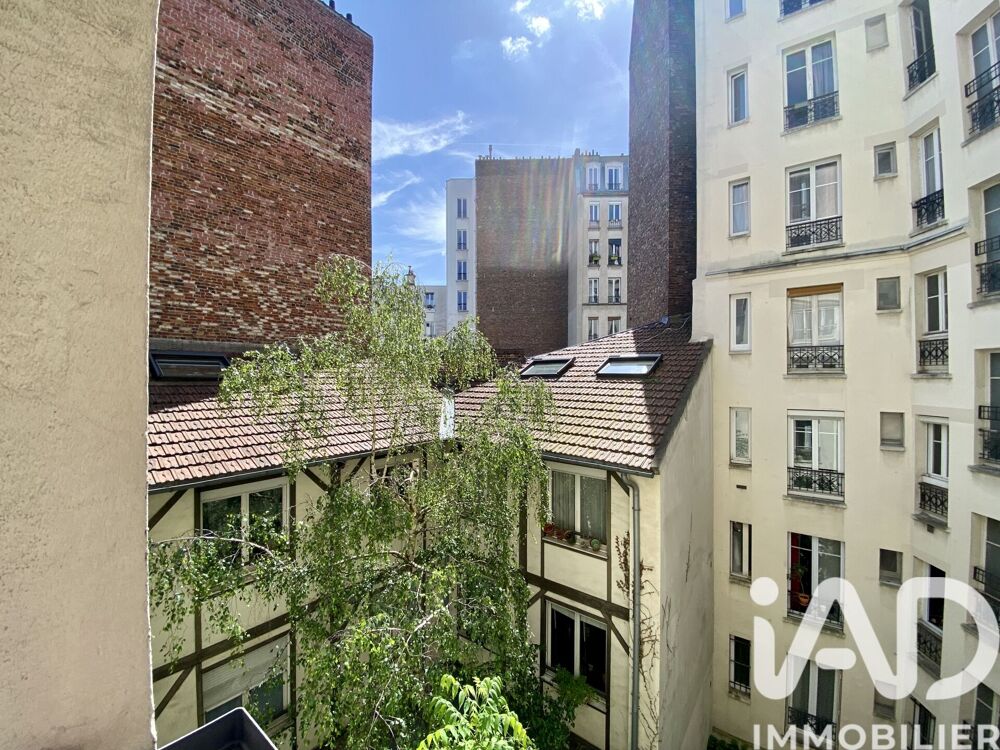 vente Appartement - 2 pièce(s) - 37 m² Paris 18