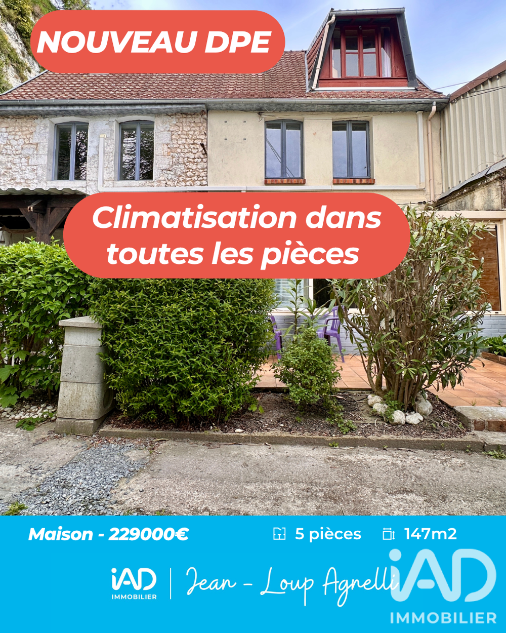 Vente Maison/villa 6 pièces