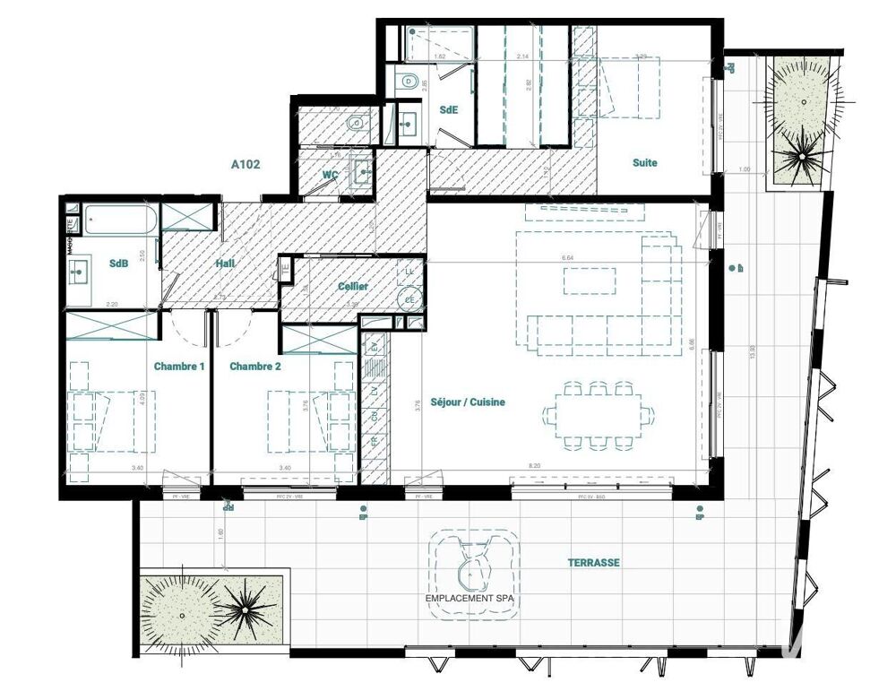 Vente Appartement 4 pièces