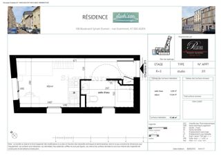  Appartement à vendre 1 pièce 17 m²