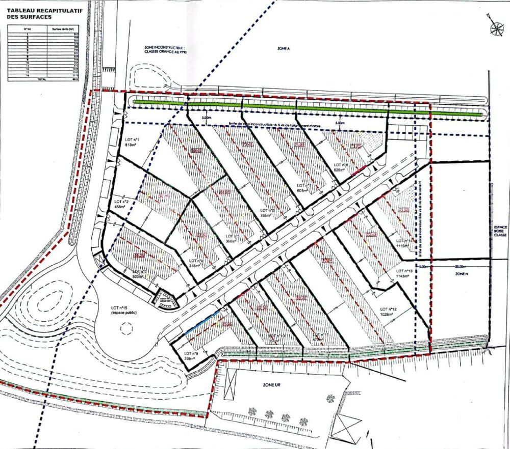 Vente Terrain Vente Terrain 626 m&sup2; Valmont