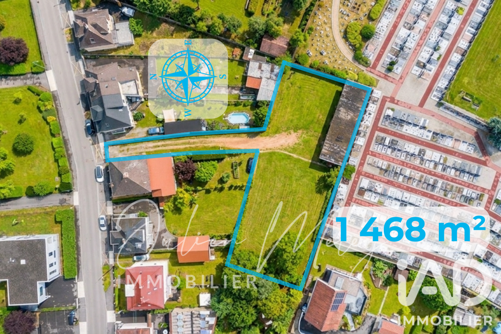 Vente Terrain Vente Terrain à bâtir 1 468 m&sup2; Cernay