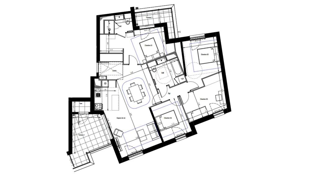 Vente Appartement 5 pièces
