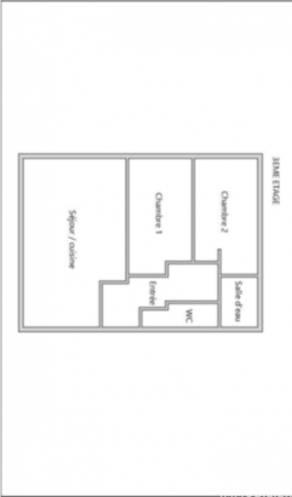  Appartement � louer 3 pi�ces 55 m�