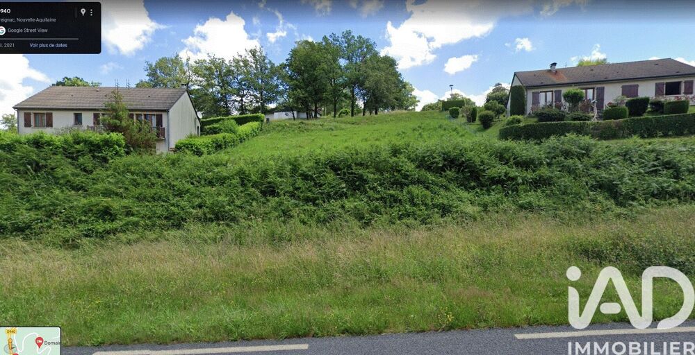 Vente Terrain Vente Terrain à bâtir 850 m&sup2; Treignac