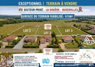  Terrain à vendre 975 m²