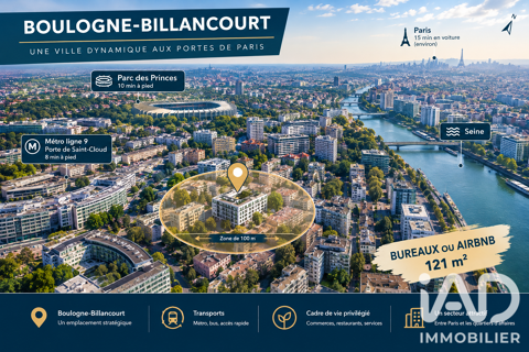   Vente Boutique/Local commercial 121 m&sup2; 
