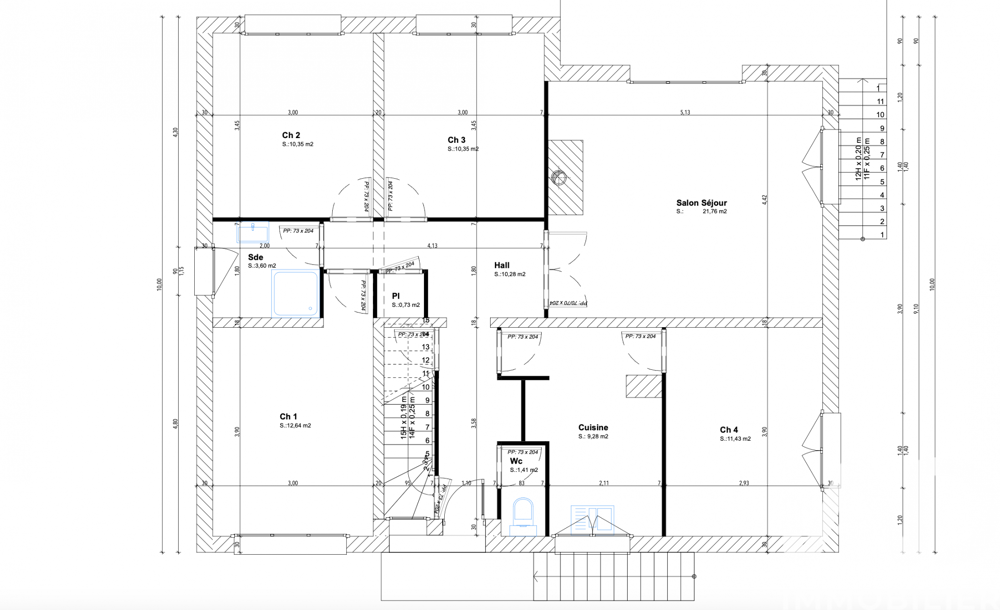 Vente Maison Vente Maison/villa 8 pièces Rennes