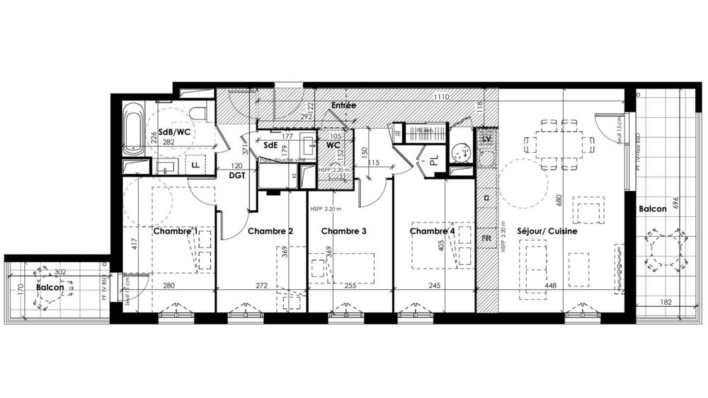 Vente Appartement 5 pièces
