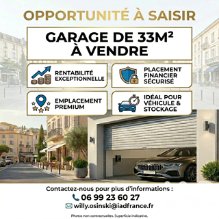  Parking / Garage � vendre 33 m�
