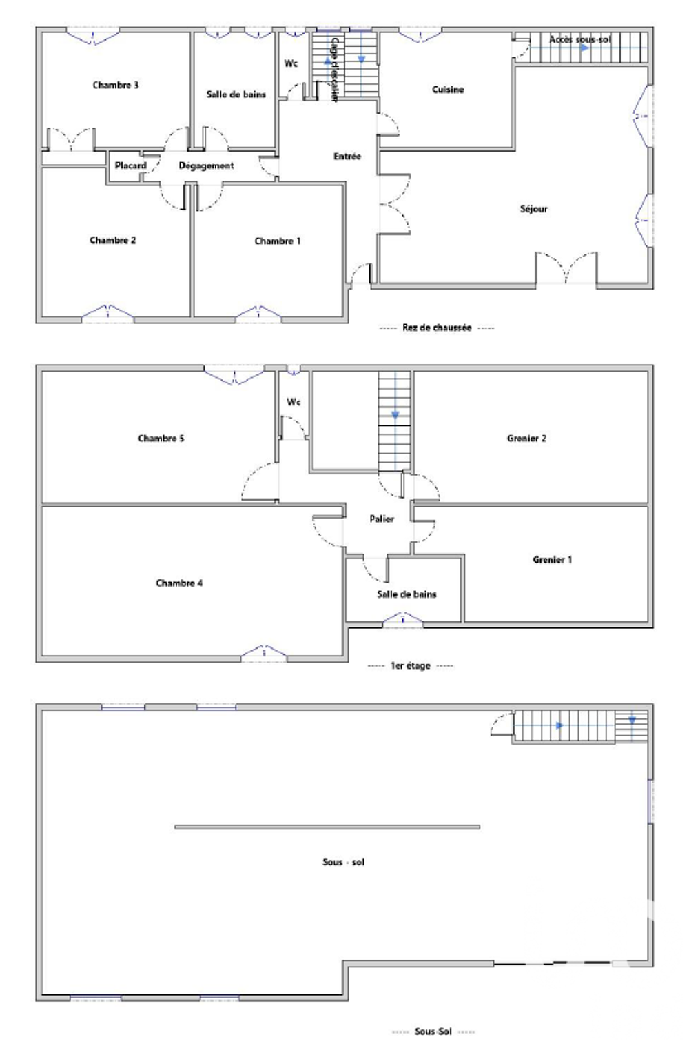 Vente Maison traditionnelle 6 pièces
