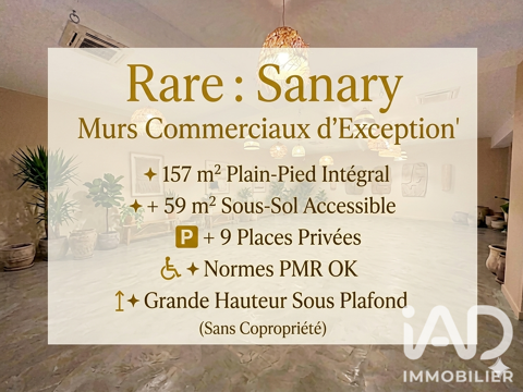   Vente Boutique/Local commercial 157 m&sup2; 