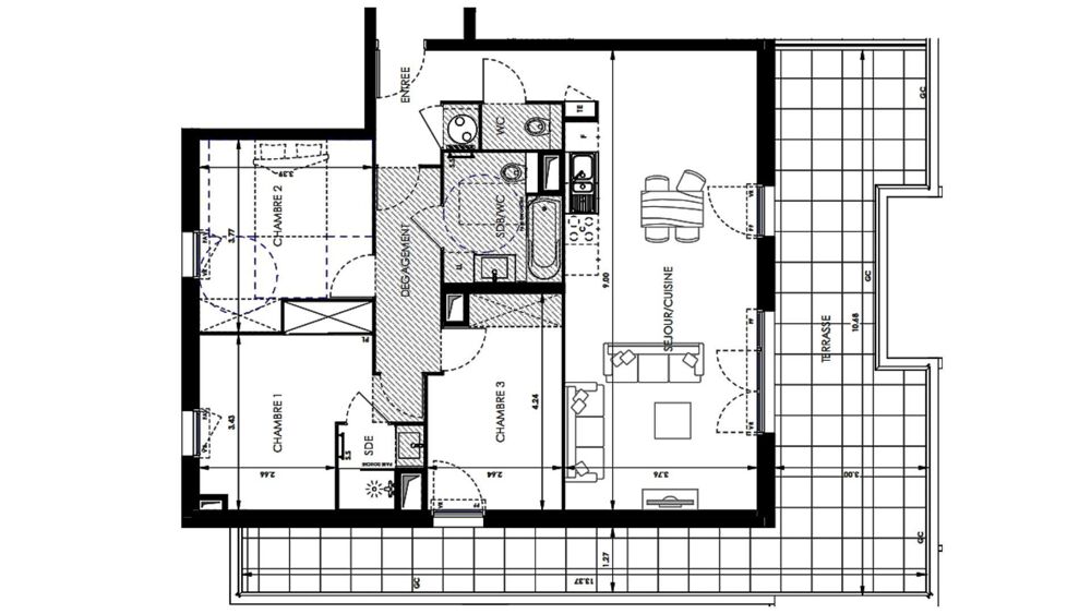 Vente Appartement 4 pièces