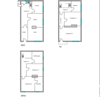  Maison � vendre 6 pi�ces 131 m�
