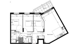  Appartement à vendre 4 pièces 81 m²