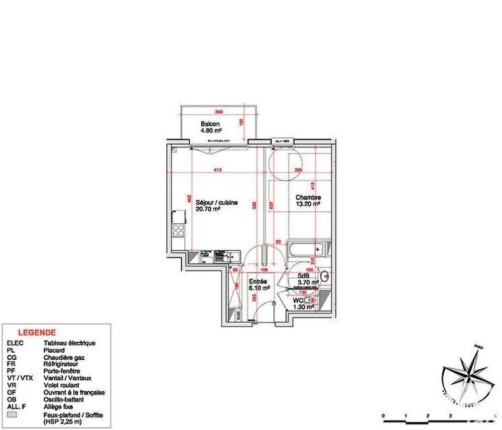 Vente Appartement 2 pièces